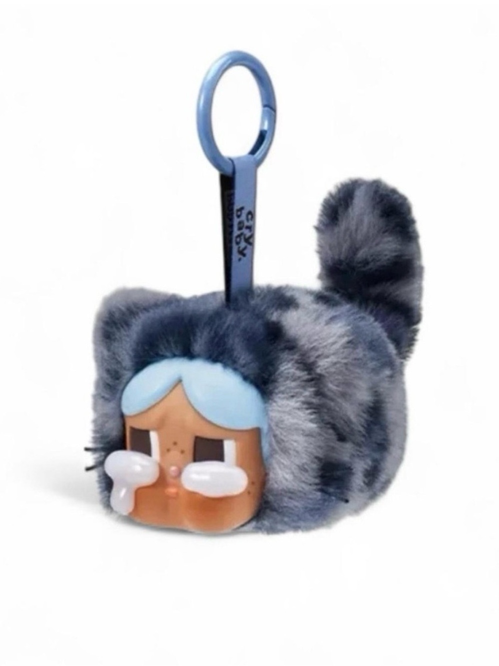 POP MART CRY BABY Wild But Cutie Collection “Denim Cutie” Vinyl/Plush Pendant